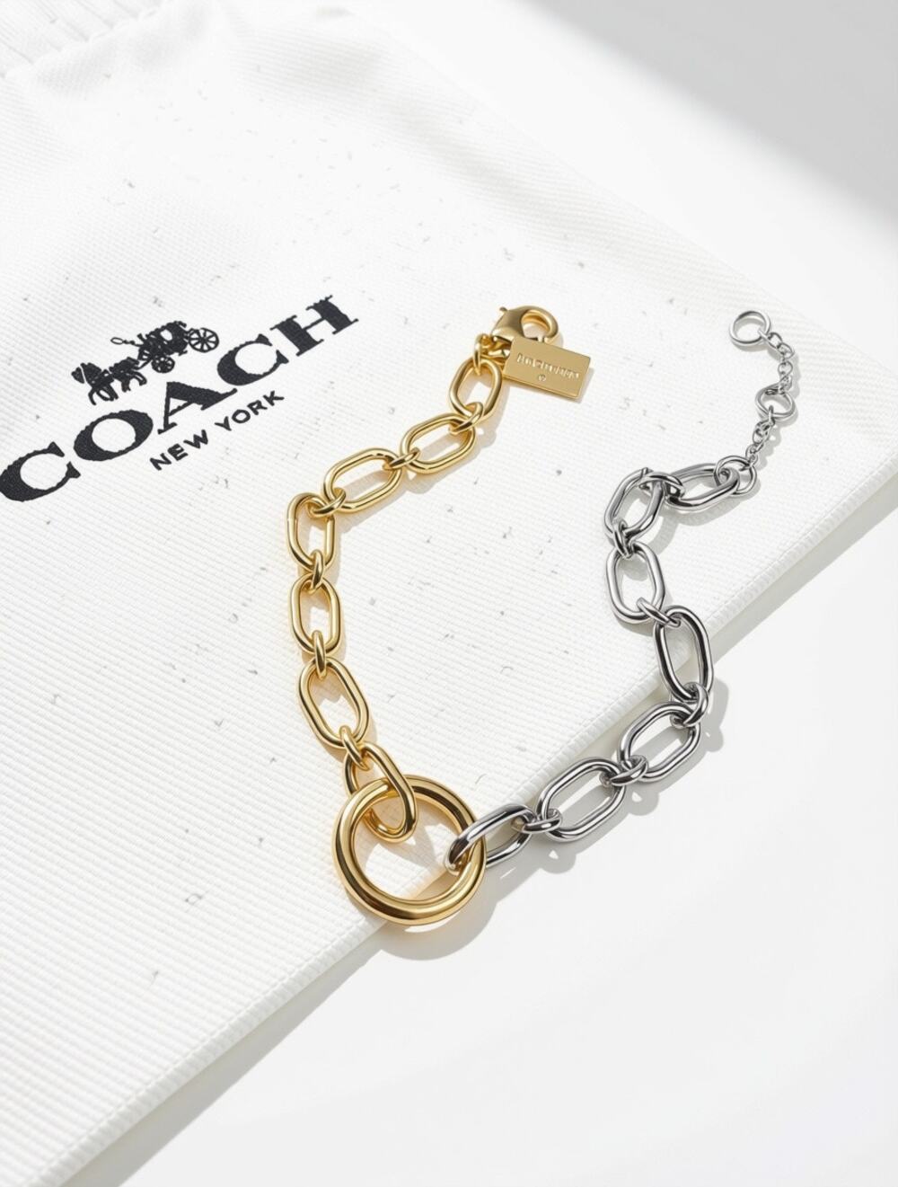 Coach Signature Charm Starter Bracelet